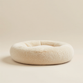 Cama calmante lavable tipo donut para perros y gatos