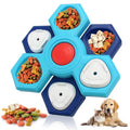 Juguete interactivo tipo puzzle dispensador de premios para perros