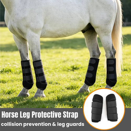 Botas protectoras absorbentes de impacto para patas de caballo