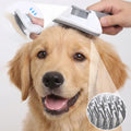 Cepillo autolimpiante para perros y gatos con botón retráctil